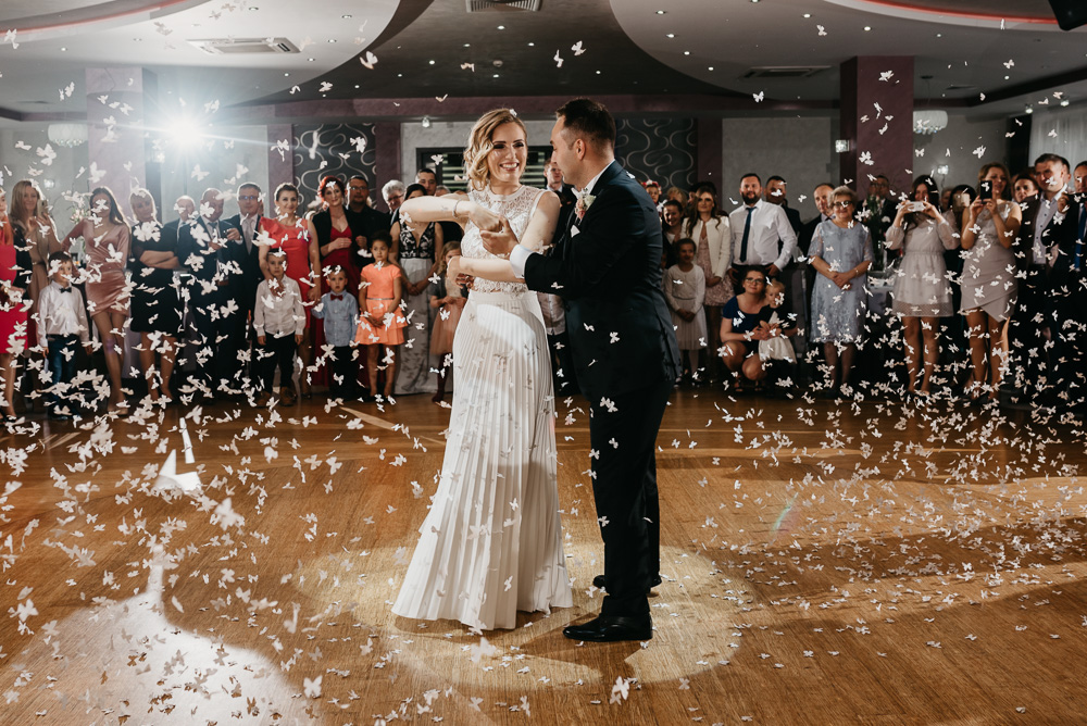 weddingflow konfetti na weselu
